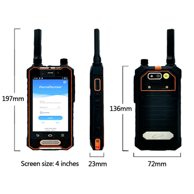 GPRS GPS Electronic Guard Tour System Qr Code Android 10 Intelligent