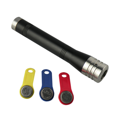 Security Guard Tour Patrol System IP67 Anti Detached IButton Supported Touch LED Flash