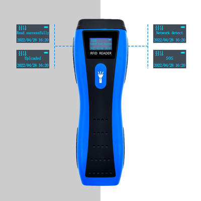 Wireless Security Guard Monitoring System Time Tracking RFID 125kHz Lithium Battery