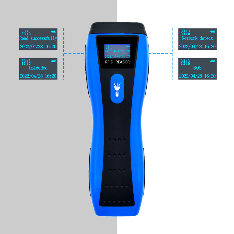 Wireless Security Guard Monitoring System Time Tracking RFID 125kHz Lithium Battery